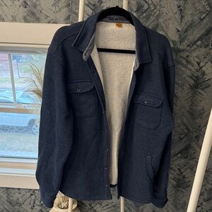 Tailor Vintage Dark Blue Shirt Jacket